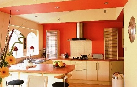 Современные обои для кухни фото ярких цветов